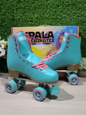 Impala Aqua Quad Roller Skates US Women's 9 NEW